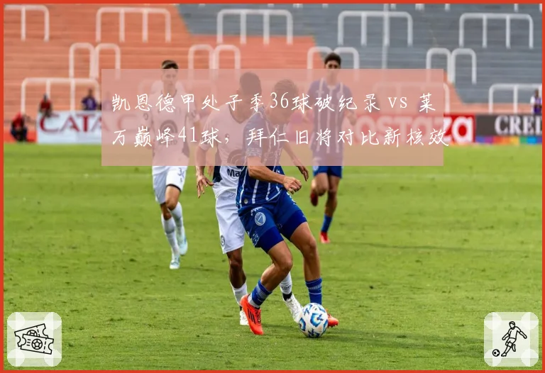 凯恩德甲处子季36球破纪录 vs 莱万巅峰41球,拜仁旧将对比新核效率